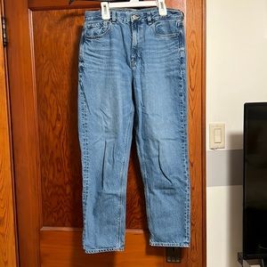 Size 8 American Eagle High Rise Mom Jeans